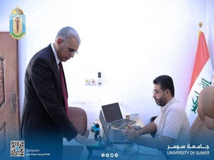 رئيس جامعة سومر يوجّه بتحديث بطاقة الناخب في الجامعة وتشكيلاتها كافة