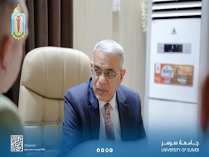 رئيس جامعة سومر يلتقي مجلس كلية التربية البدنية وعلوم الرياضة ويرسم خطة مكثفة لانطلاقتها الأولى