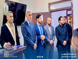رئيس جامعة سومر يثمّن جهود كلية القانون في تطوير بناها التحتية