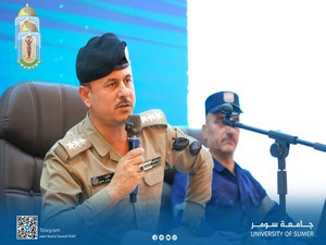 جامعة سومر وبالتعاون مع مركز الدفاع المدني تقيم ورشة لمواجهة حالات الطوارئ الناتجة عن الحرائق