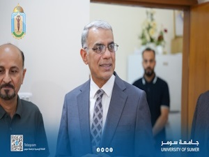 رئيس جامعة سومر يتفقد كلية الهندسة ويطلع على استعداداتها للعام الدراسي الجديد