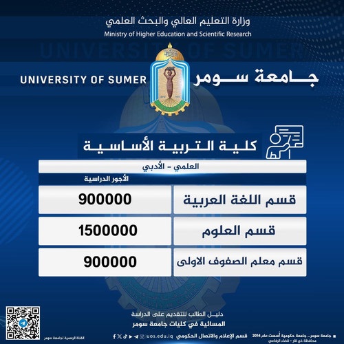 اعلام جامعة سومر