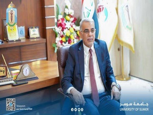 رئيس جامعة سومر يستقبل النائب الأول لرئيس لجنة التعليم العالي البرلمانية