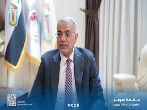 رئيس جامعة سومر يستقبل رئيس لجنة التربية والتعليم في مجلس محافظة ذي قار