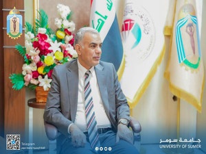 رئيس جامعة سومر يستقبل اللجنة الوزارية المكلفة باستحداث دراسة الماجستير في تخصص الإحصاء