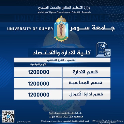 اعلام جامعة سومر