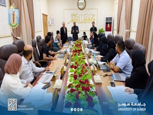 رئيس جامعة سومر يلتقي مدراء الشعب الإدارية والمالية لمتابعة تنفيذ مخرجات ورشة وزارة التعليم العالي