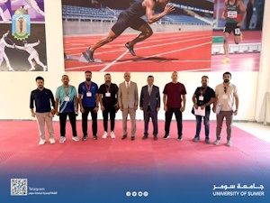 رئيس جامعة سومر يتفقد كلية التربية البدنية وعلوم الرياضة قبيل افتتاحها