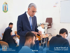 رئيس جامعة سومر يوجه عمداء الكليات بتوزيع المنحة الطلابية