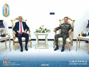 رئيس جامعة سومر يزور المديرية العامة لشؤون المخدرات ويبحث آليات التعاون للحد من تفشي الظاهرة
